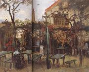 Vincent Van Gogh Terrace of a Cafe on Montmartre (nn04) oil painting picture wholesale